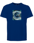 Real - "Around and Around" T-shirt Royal Blue 1