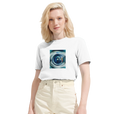 Real - "Around and Around" T-shirt White 6