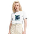 Real - "Around and Around" T-shirt White 6