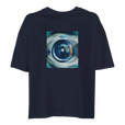 Real - "Around and Around" T-shirt French Navy 3