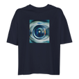 Real - "Around and Around" T-shirt French Navy 3