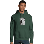 Respect - "Old Star" Hoodie Bottle Green XS 3