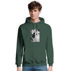 Respect - "Old Star" Hoodie Bottle Green XS 3