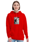 Respect - "Old Star" Hoodie Bright Red XS 5