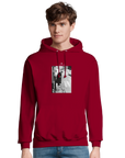 Respect - "Old Star" Hoodie Burgundy XS 3