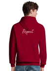 Respect - "Old Star" Hoodie Burgundy XS 4