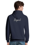 Respect - "Old Star" Hoodie French Navy XS 4