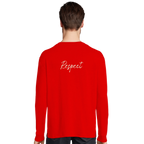 Respect - "Old Star" Long sleeve Bright Red XS 4