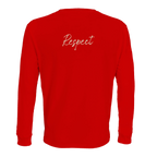 Respect - "Old Star" Long sleeve Bright Red XS 2