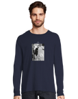 Respect - "Old Star" Long sleeve French Navy XS 3