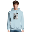 Respect - "Old Star" Hoodie creamy blue 3