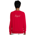 Respect - "Old Star" Sweatshirt Red XS 6