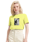 Respect - "Old Star" T-shirt Light Yellow XS 69