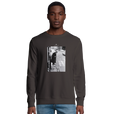 Respect - "Old Star" Sweatshirt deep charcoal grey 4