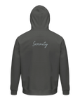 Serenity - "Indigo Sky" Hoodie charcoal melange XS 2