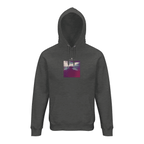 Serenity - "Indigo Sky" Hoodie Grey Melange XS 1