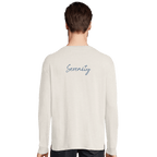 Serenity - "Indigo Sky" Long sleeve Off White XS 4