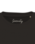Serenity - "Indigo Sky" T-shirt Deep Black 2
