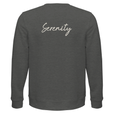 Serenity - "Indigo Sky" Sweatshirt Grey Melange 2