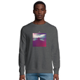 Serenity - "Indigo Sky" Sweatshirt Grey Melange 3