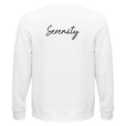 Serenity - "Indigo Sky" Sweatshirt White 2