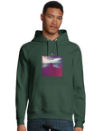 Serenity - "Indigo Sky" Hoodie Bottle Green 3