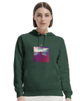 Serenity - "Indigo Sky" Hoodie Bottle Green 5