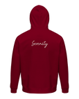 Serenity - "Indigo Sky" Hoodie Burgundy 2