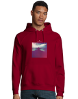 Serenity - "Indigo Sky" Hoodie Burgundy 3