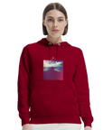 Serenity - "Indigo Sky" Hoodie Burgundy 5
