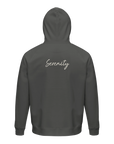 Serenity - "Indigo Sky" Hoodie charcoal melange 2