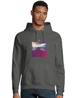 Serenity - "Indigo Sky" Hoodie Grey Melange 3