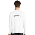Serenity - "Indigo Sky" Long sleeve White 4