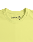 Serenity - "Indigo Sky" T-shirt Light Yellow 2