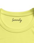 Serenity - "Indigo Sky" T-shirt Light Yellow 2