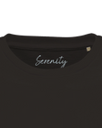 Serenity - "Indigo Sky" T-shirt Deep Black XS 2
