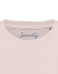 Serenity - "Indigo Sky" T-shirt Pale Pink XS 2