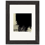 Shadow of Self Framed print 13x18 cm / 5x7″ Black frame 34