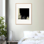 Shadow of Self Framed print 13x18 cm / 5x7″ White frame 5