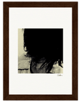 Shadow of Self Framed print 15x20 cm / 6x8″ Dark wood frame 33