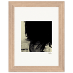 Shadow of Self Framed print 15x20 cm / 6x8″ Wood frame 20