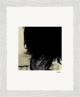 Shadow of Self Framed print 20x25 cm / 8x10″ White frame 12