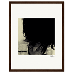 Shadow of Self Framed print 27x35 cm / 11x14″ Dark wood frame 36