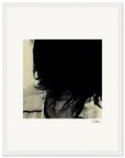 Shadow of Self Framed print 27x35 cm / 11x14″ White frame 14