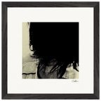 Shadow of Self Framed print 30x30 cm / 12x12″ Black frame 35