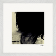 Shadow of Self Framed print 30x30 cm / 12x12″ White frame 9