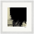 Shadow of Self Framed print 30x30 cm / 12x12″ White frame 9