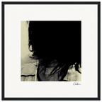 Shadow of Self Framed print 40x40 cm / 16x16″ Black frame 52