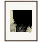 Shadow of Self Framed print 40x50 cm / 16x20″ Dark wood frame 42
