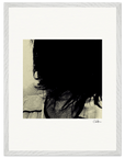 Shadow of Self Framed print 45x60 cm / 18x24″ White frame 17